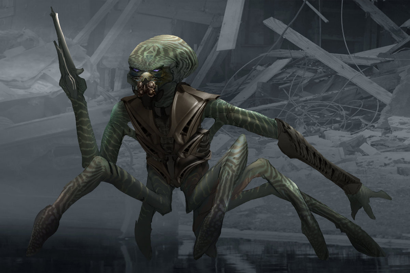 Illustration for article titled Amazing Concept Art That Makes You Wish Aliens Would Come and Kill Us All